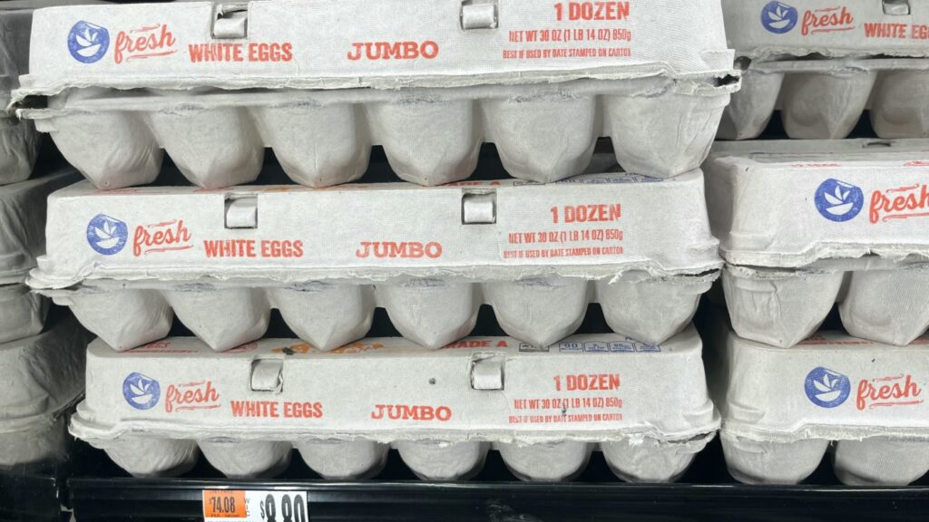 Egg purchases limited by Trader Joe’s and Kroger : NPR