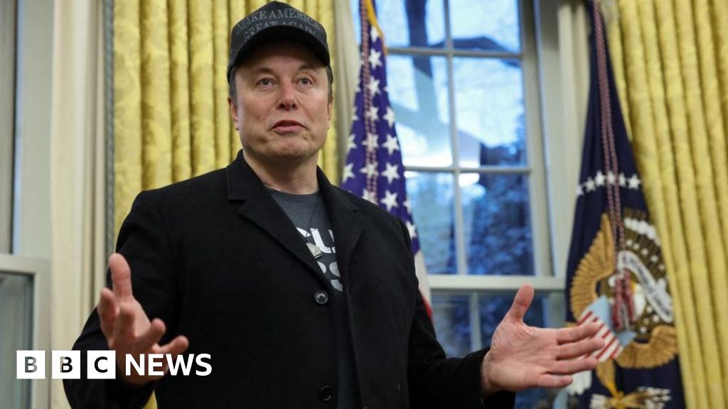 Elon Musk denies ‘hostile takeover’ of government in surprise White House appearance